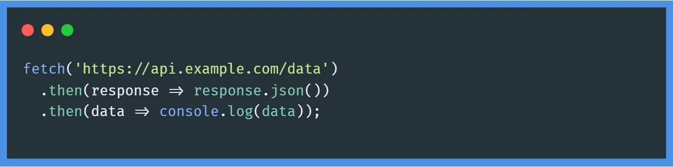 “How to use the Fetch API in Javascript”