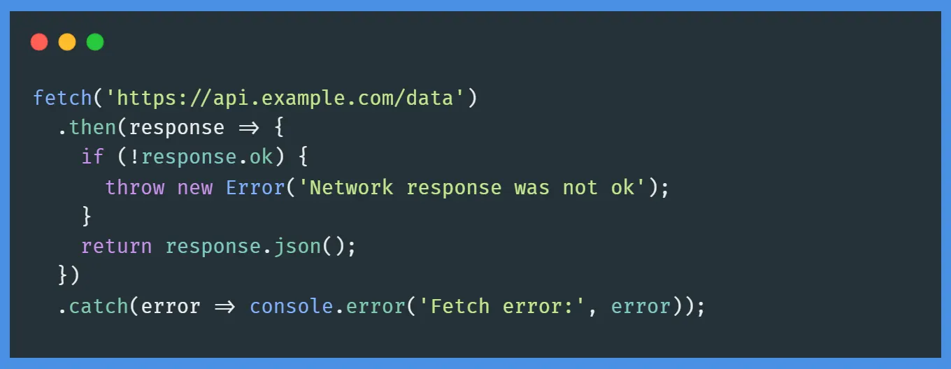 “How to use the Fetch API in Javascript”